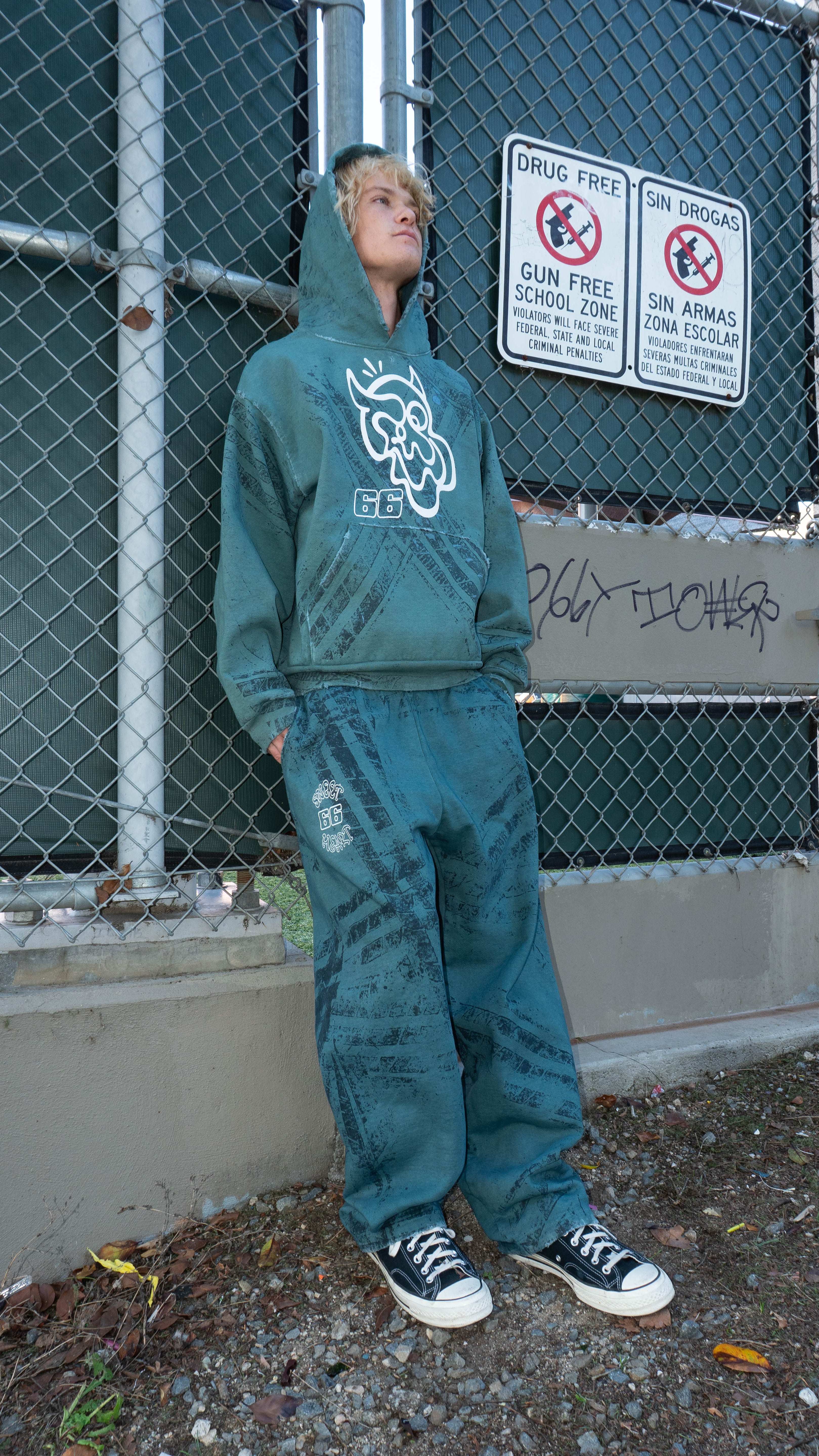 SPEED DEMON SWEATPANTS GREEN