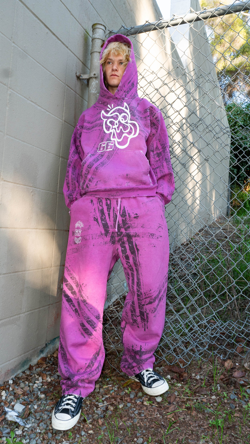SPEED DEMON SWEATPANTS PINK