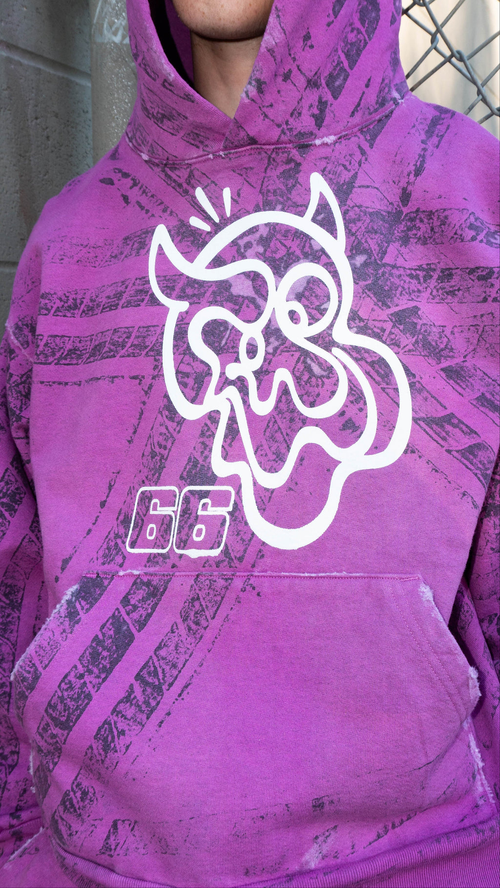 SPEED DEMON HOODIE PINK