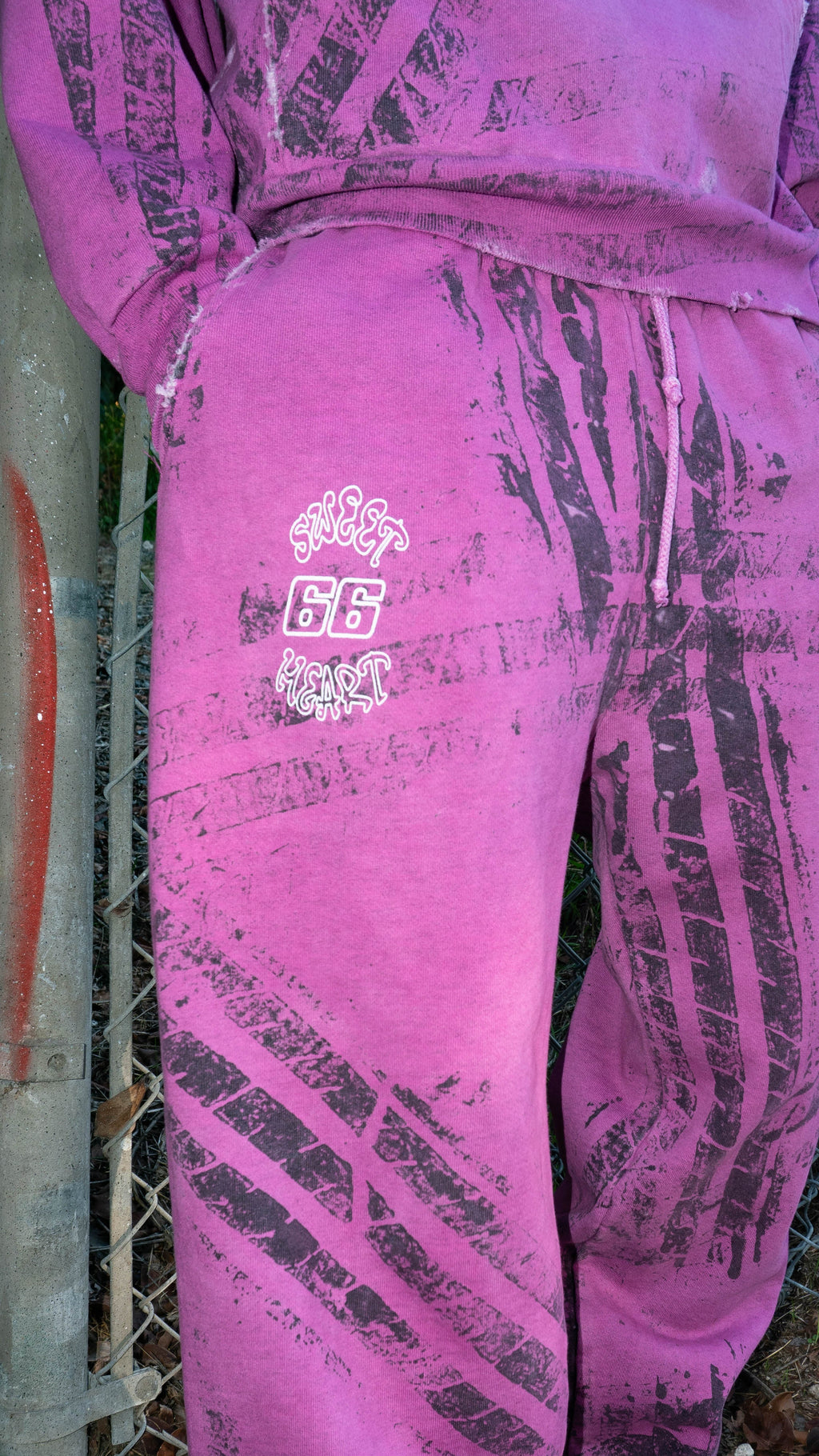 SPEED DEMON SWEATPANTS PINK