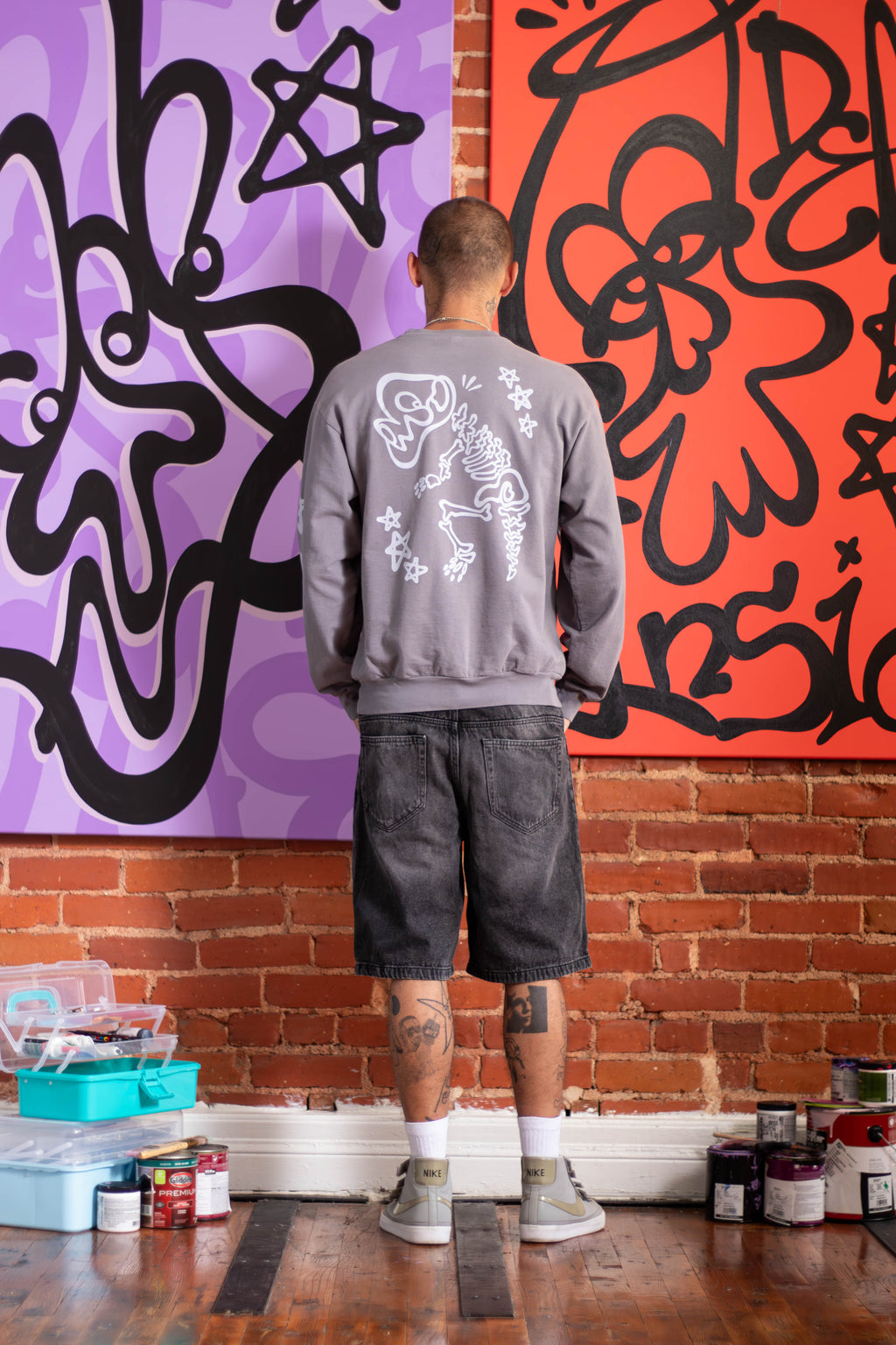 DINO LONGSLEEVE GREY