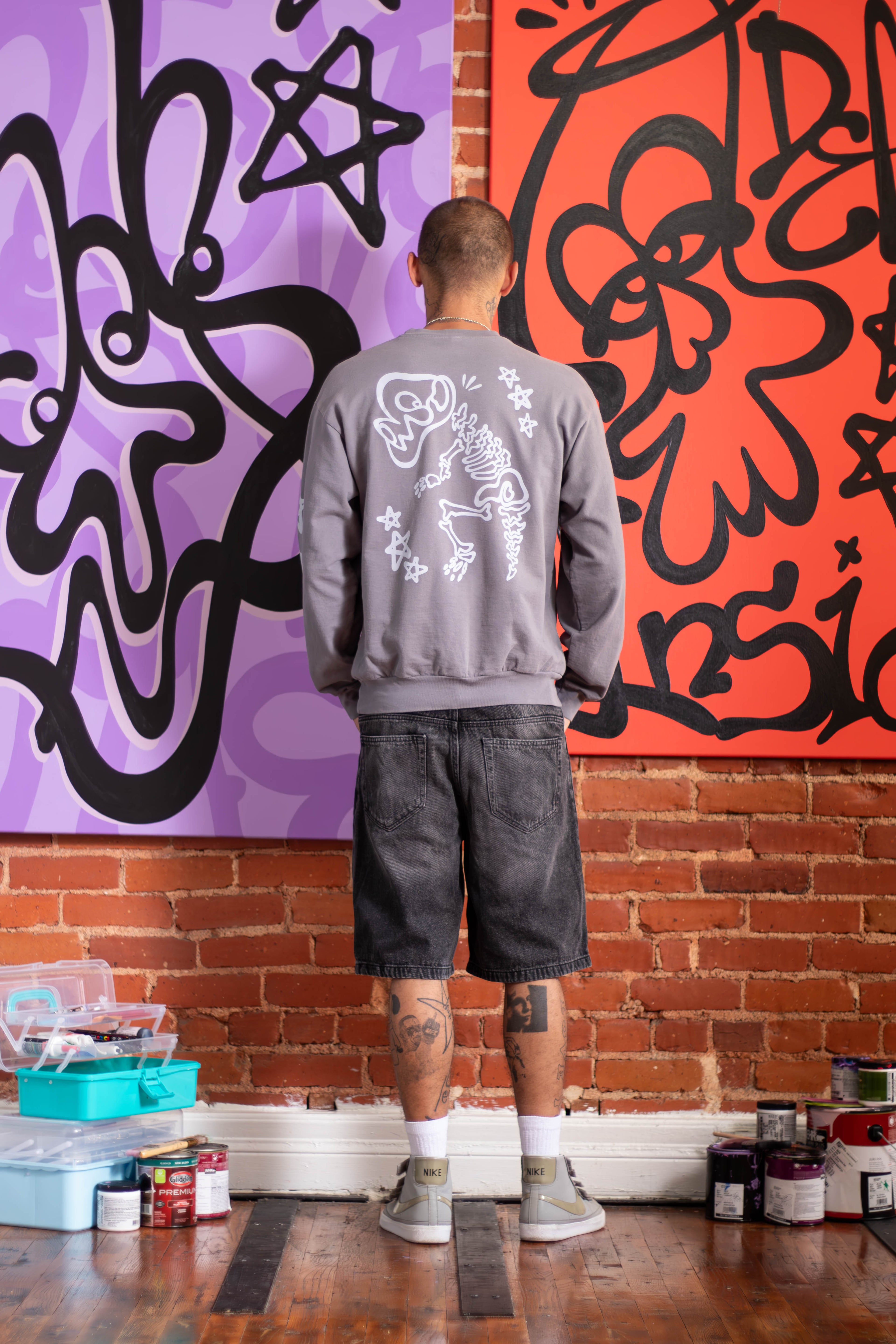 DINO LONGSLEEVE GREY