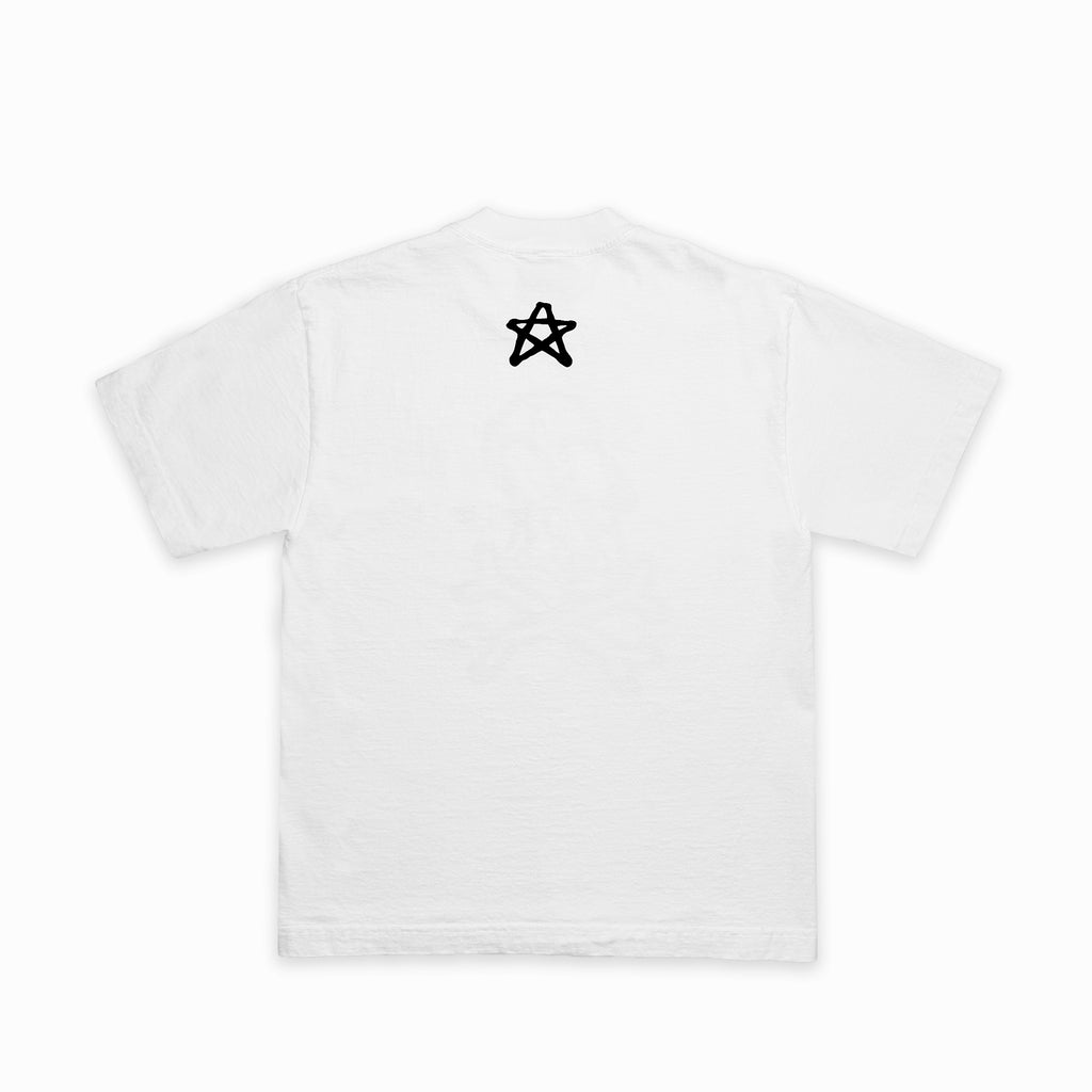 CROSSBONES T-SHIRT BLACK/WHITE