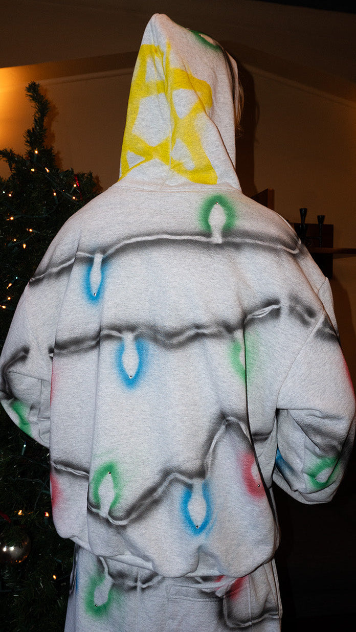 CHRISTMAS LIGHTS HOODIE